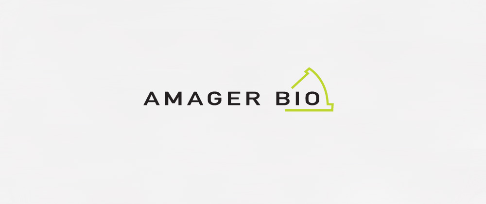 Amager Bio:  logotype and mark