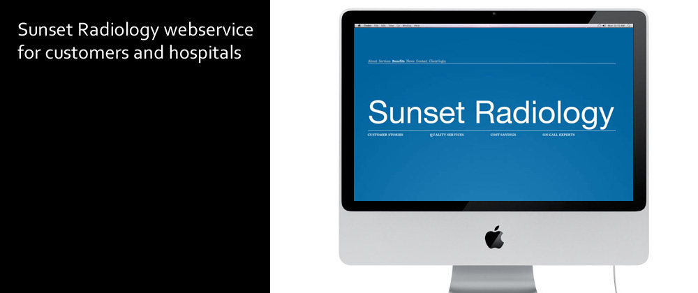 Sunset Radiology:  Website