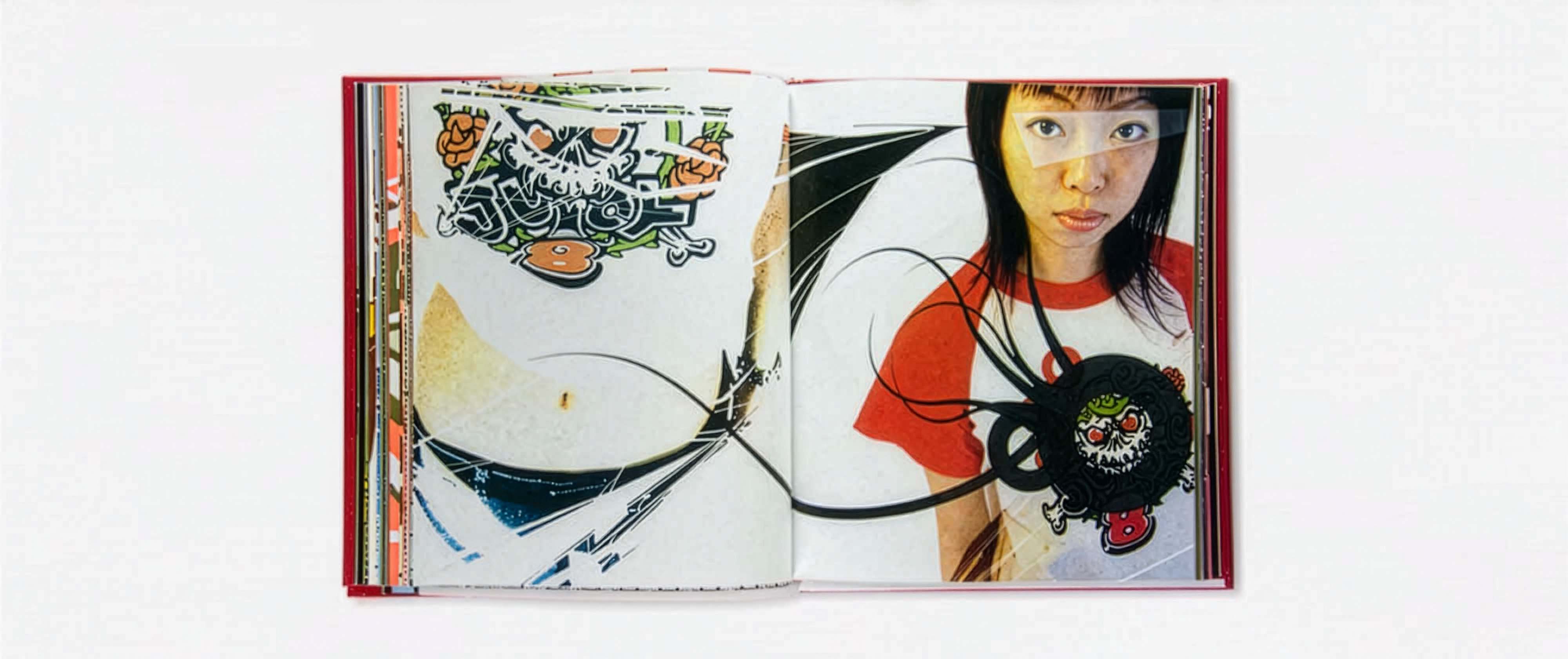 What A Happy Life And Death: Spread — photography under graphics