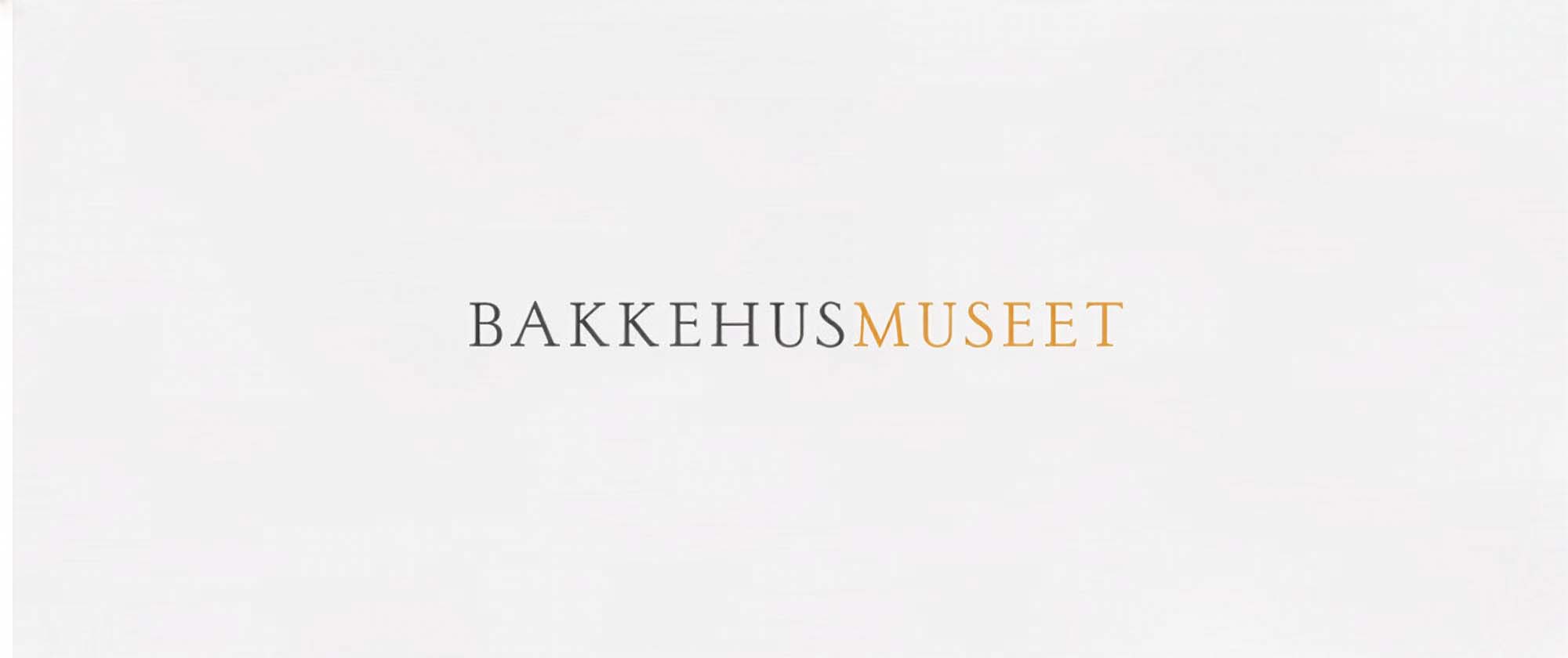 Bakkehusmuseet: logotype duotone