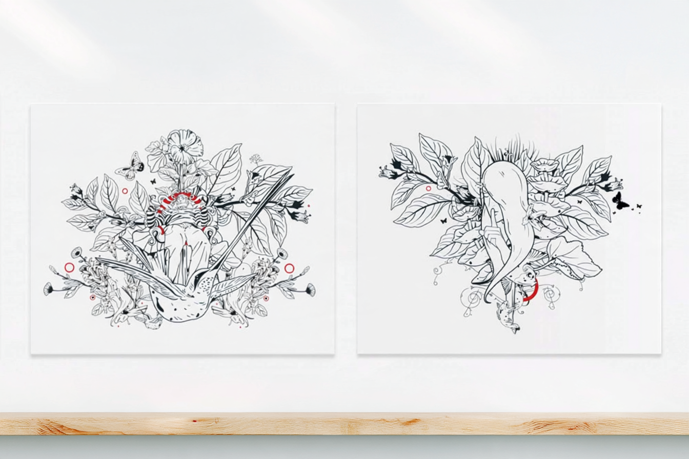 Artable: Illustration pair