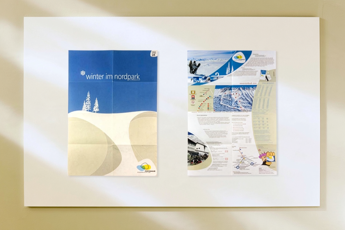 Nordpark: Fold-out guide faces