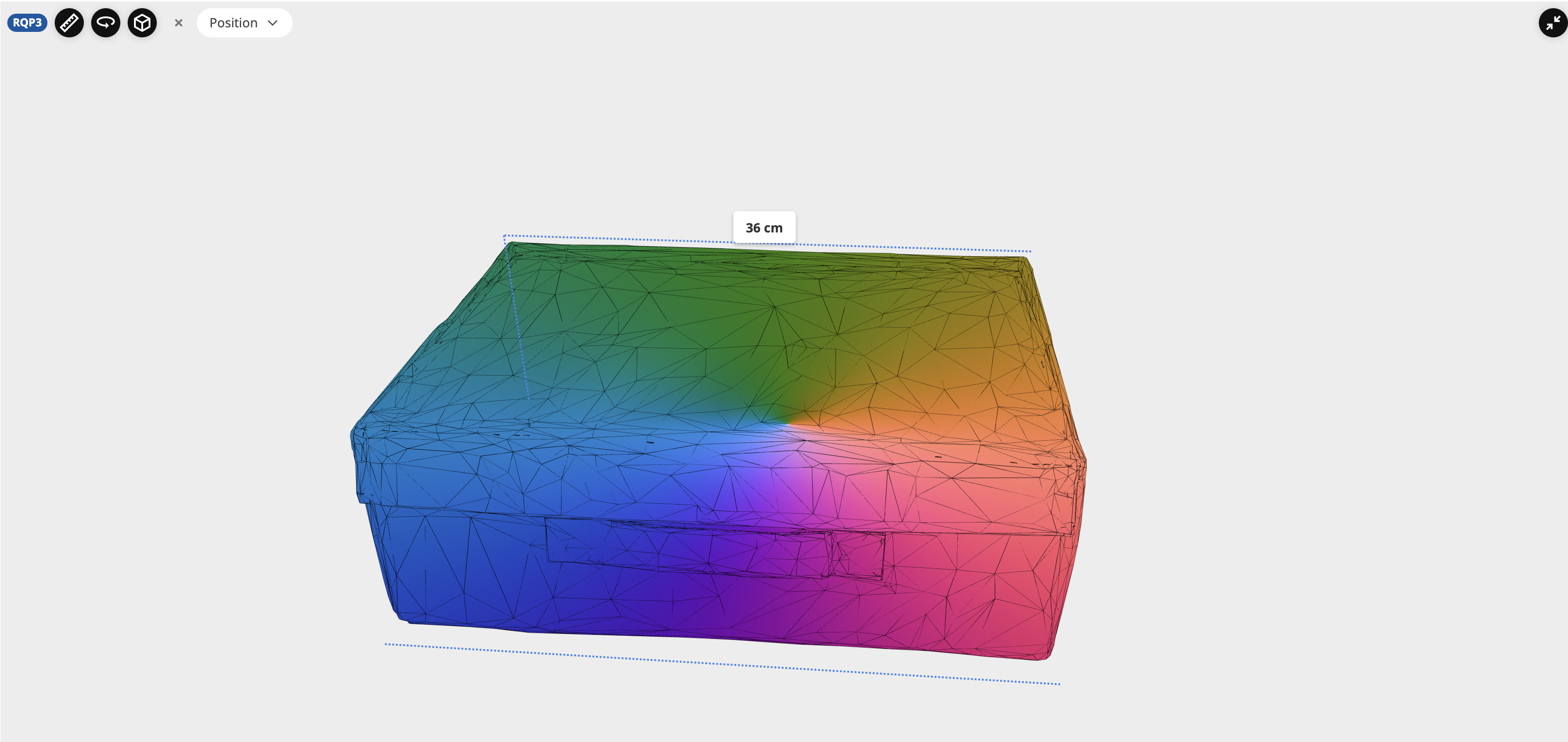 3D Banken — Position inspection